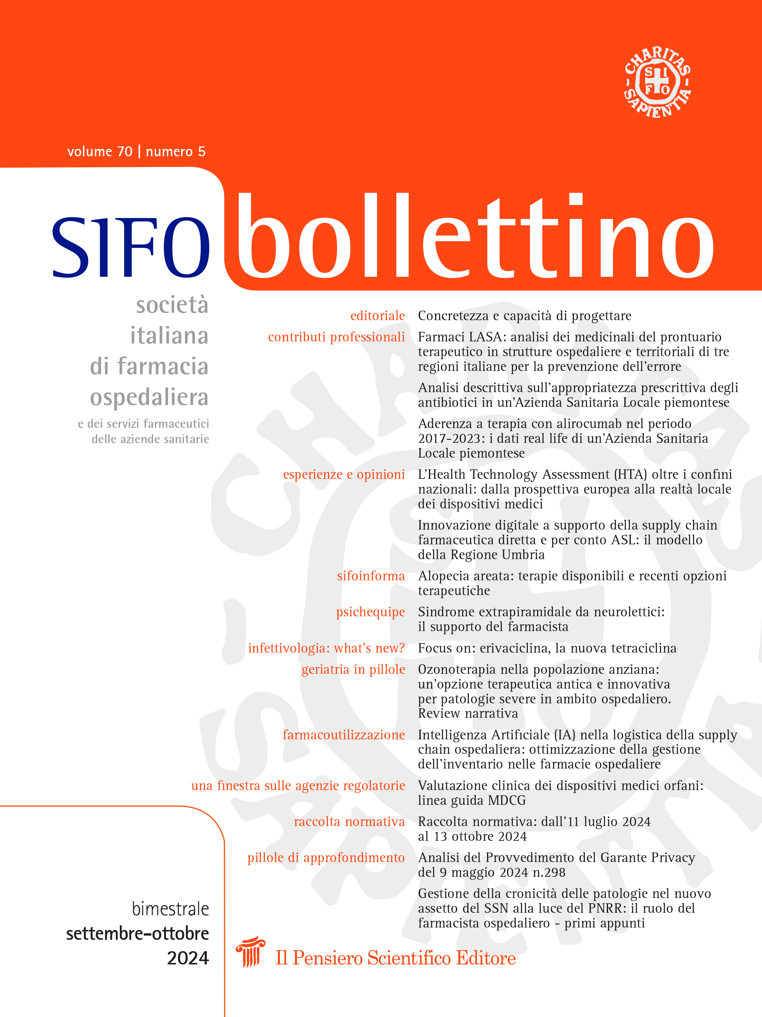 2024 Vol. 70 N. 5 Settembre-Ottobre