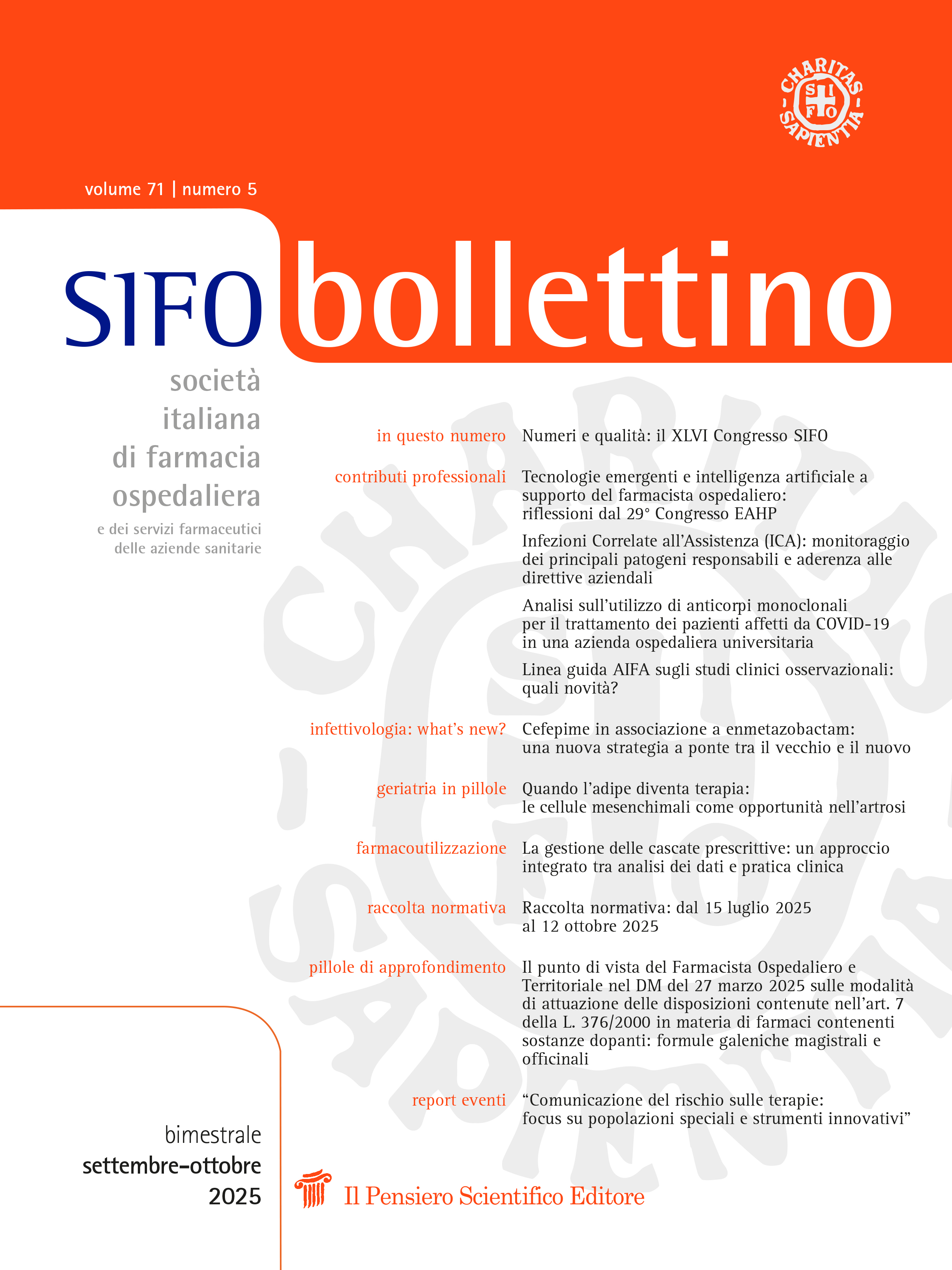 2025 Vol. 71 N. 5 Settembre-Ottobre