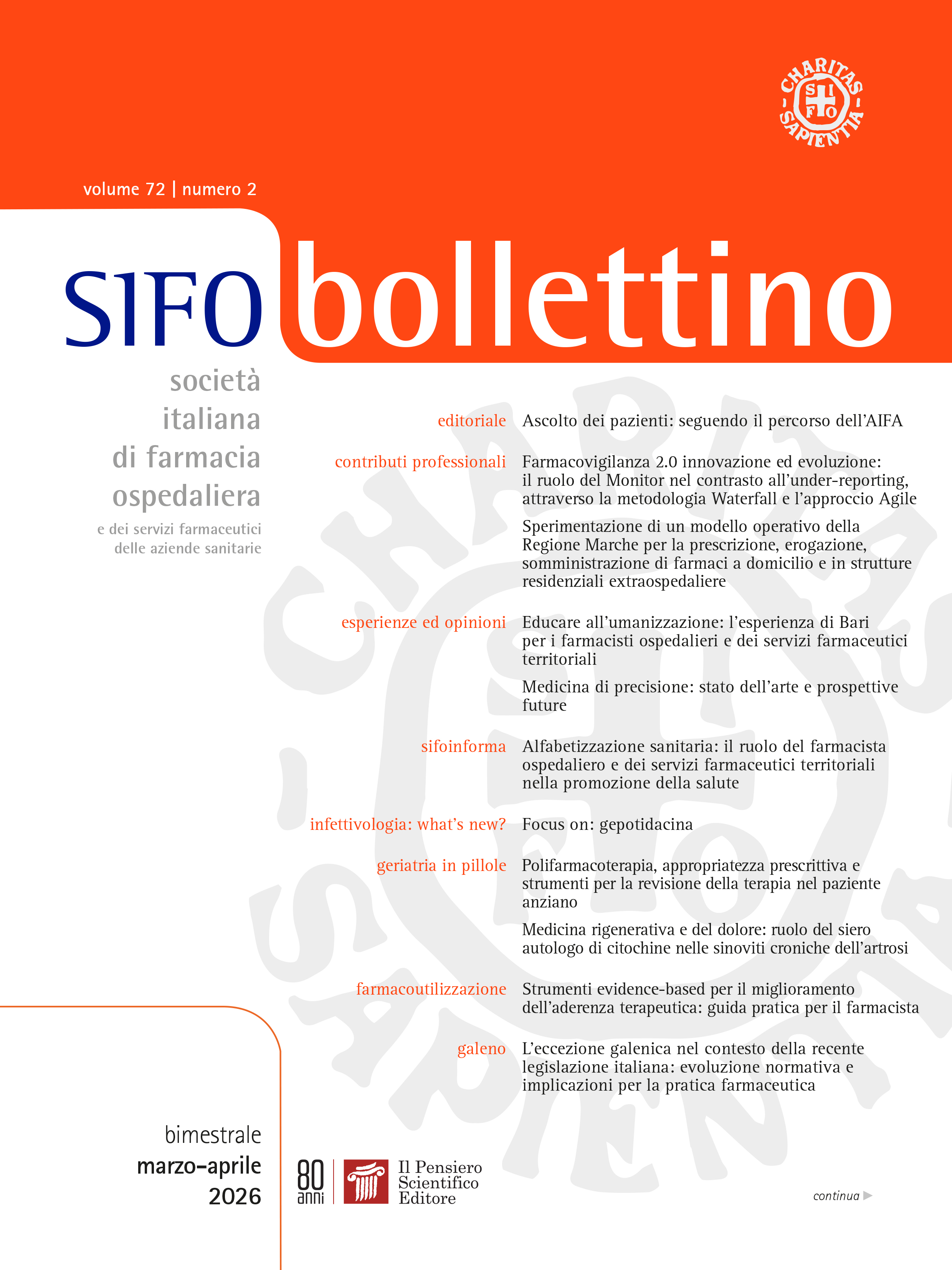 2026 Vol. 72 N. 2 Marzo-Aprile