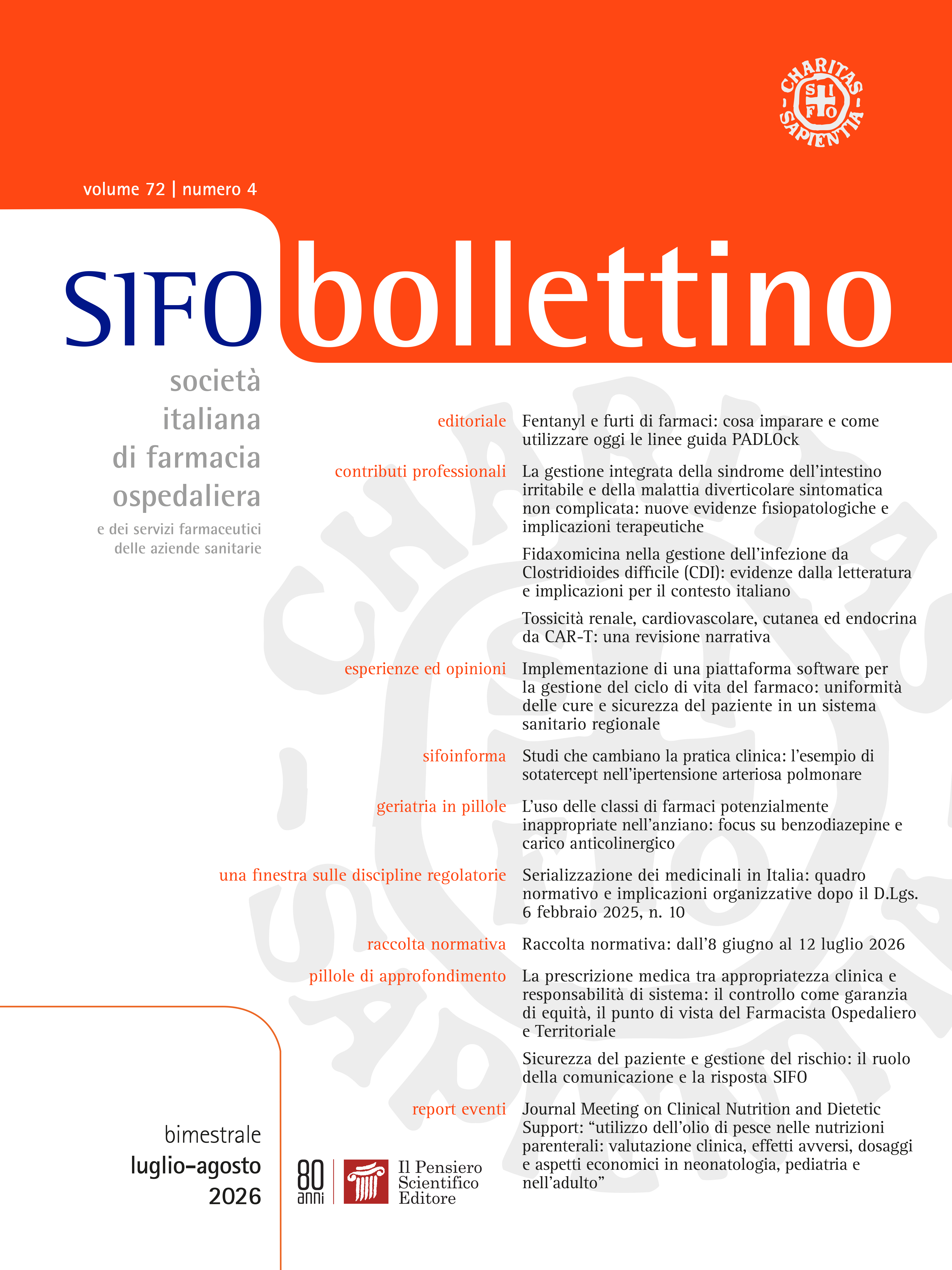 2026 Vol. 72 N. 4 Luglio-Agosto